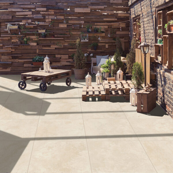 Stoneware Streaky White Pavers