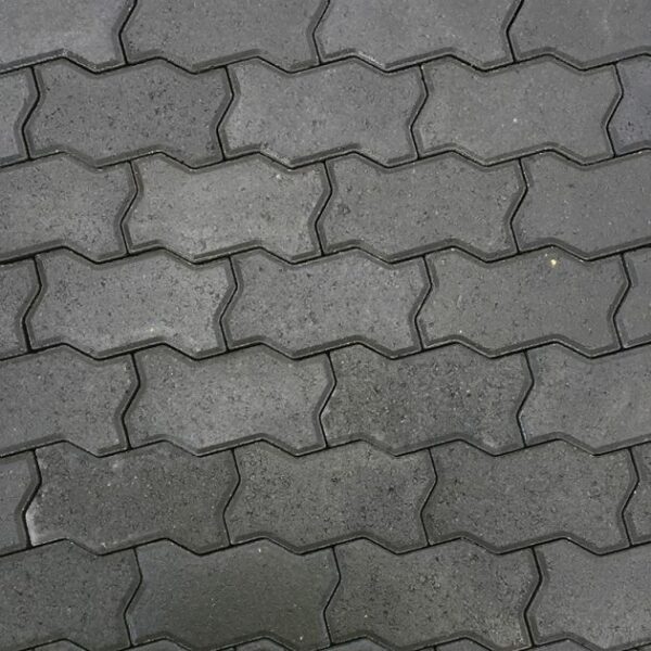 Driveway Interlocking Pavers - Charcoal