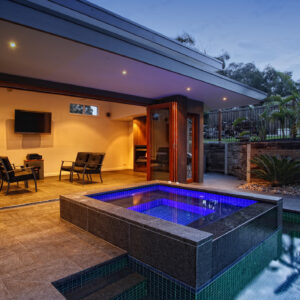 Black Granite Pool Pavers