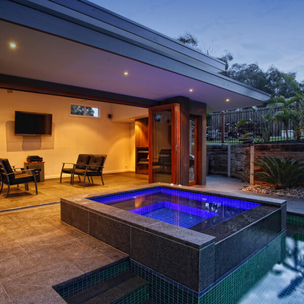 Black Granite Pool Pavers