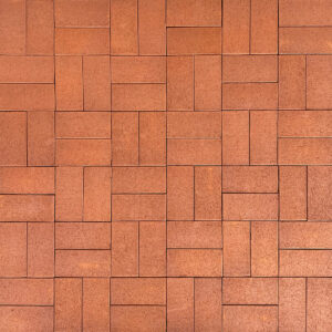 Red Textured Clay Pavers 200 x 100 x 50mm