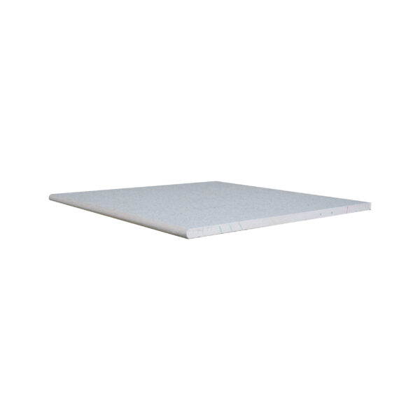 Stoneware Terrazzo Bullnose | Ice Snow