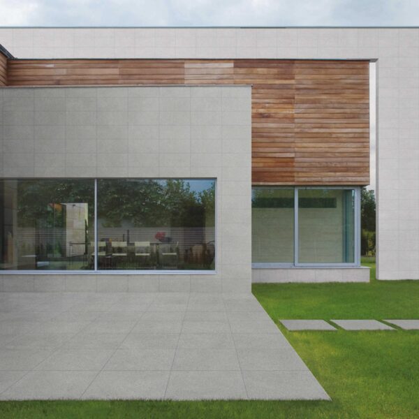 Stoneware Terrazzo Outdoor Pavers Adelaide - Silver Pearl