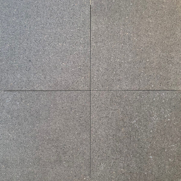 Stoneware Terrazzo Pavers | Basalt Black | 600 x 600 Pavers