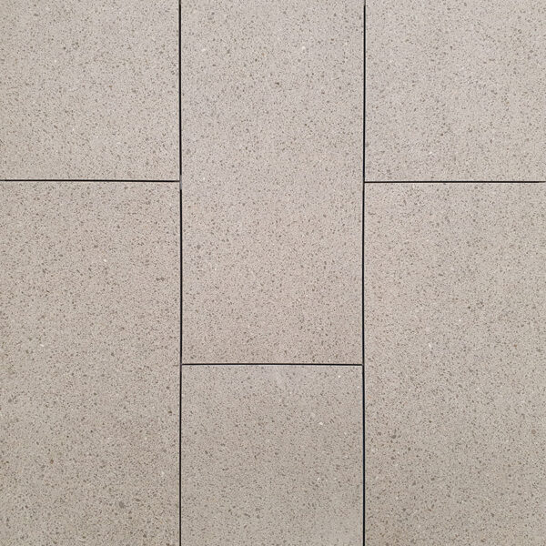 Stoneware Terrazzo Pavers | Silver Pearl | 600 x 300